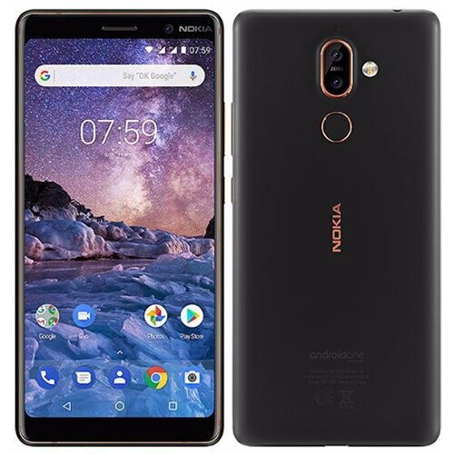 Nokia 7 Plus 64 GB - Black - Unlocked ...