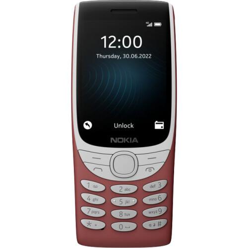 De Nokia 8210 4G Rood is de moderne versie van de ...