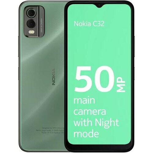 The Nokia C32 is a straightforward smartphone, ...
