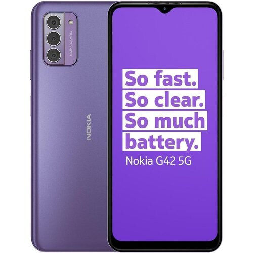 Nokia G42 128GB - Violet - Unlocked - Dual-SIM ...