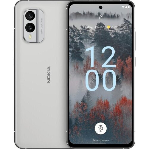 Nokia X30 128 GB (Dual Sim) - Ice White - ...