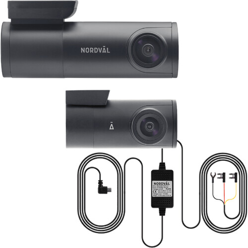 Das Set aus Nordväl DC102-4K Dashcam 64 GB + ...