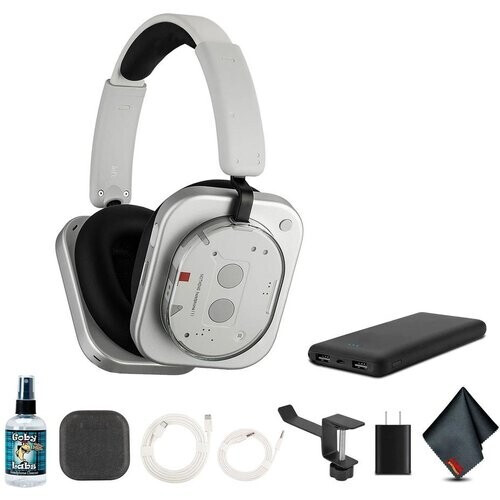 Nothing Headphone (1) (White) Hybrid Active Noise ...