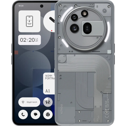 Le Nothing Phone (3a) Pro 256 Go Gris 5G est un ...