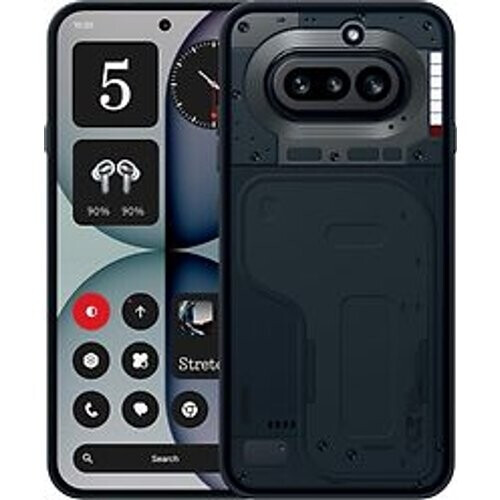 De Nothing Phone (4a) in de kleur zwart valt op ...