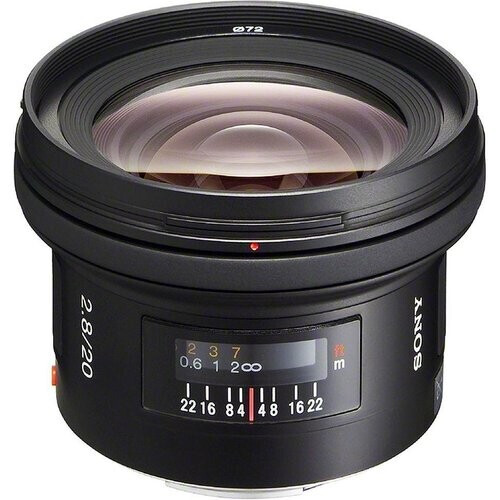 Objectif Sony A 20 mm f/2.8 Objectif grand angle  ...