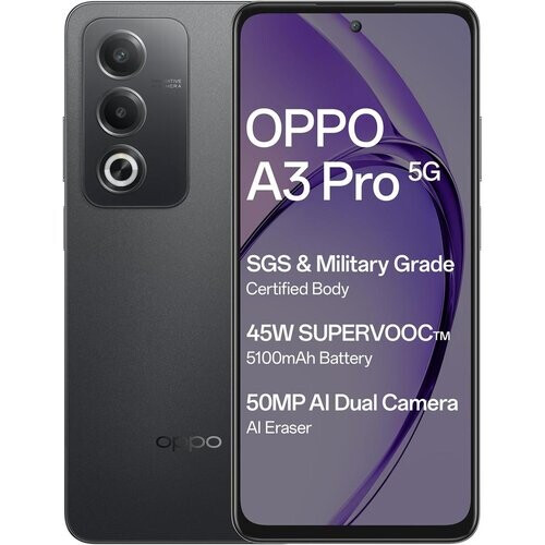 Oppo A3 Pro 256GB - Schwarz - Ohne Vertrag ...