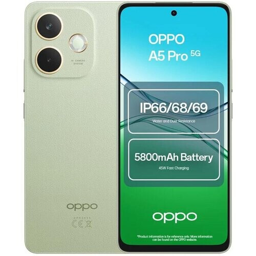 Oppo A5 Pro 5G 256GB - GREEN - Unlocked ...