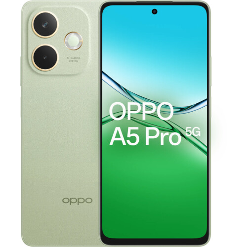 De OPPO A5 Pro Groen 256GB 5G is een instapmodel ...