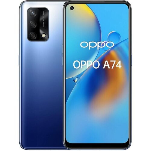 Oppo A74 128 Go - Bleu - Débloqué - Dual-SIM ...