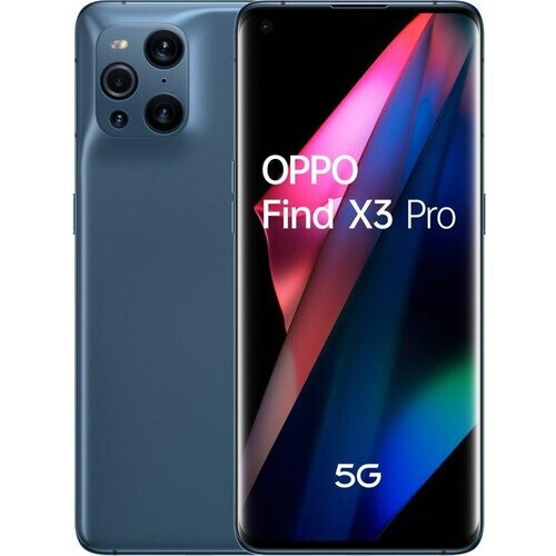 Oppo Find X3 Pro 256 Go Dual Sim - Bleu - ...