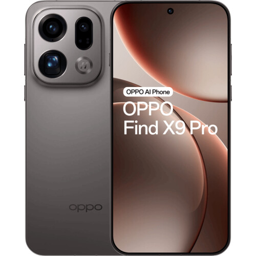 Avec la batterie de l'OPPO Find X9 Pro 512 Go Gris ...