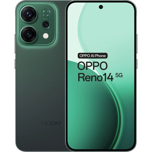 L'OPPO Reno 14 256 Go Vert 5G est un smartphone ...