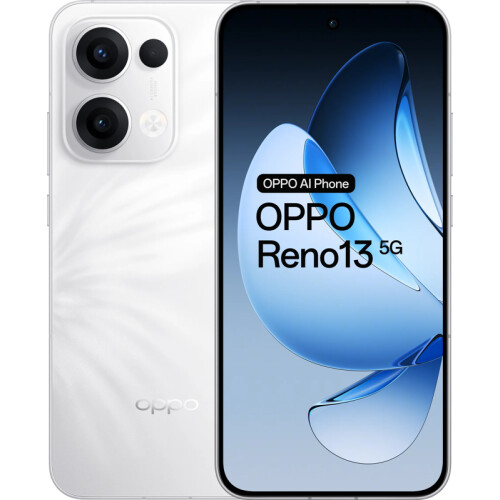 L'OPPO Reno13 256 Go Blanc 5G est un smartphone ...