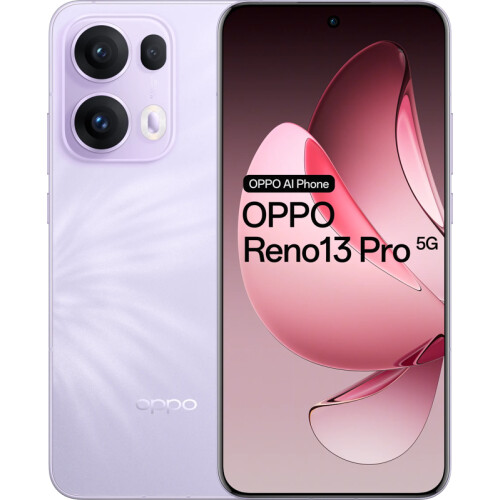 De OPPO Reno13 Pro 512GB Paars 5G is een ...