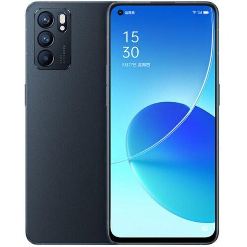 Oppo reno 6 5G 128 GB (Dual Sim) - Black - ...