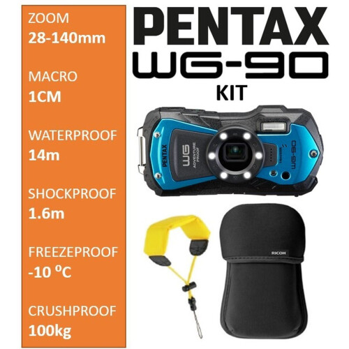Ontdek de Pentax WG-90, de ultieme compactcamera ...