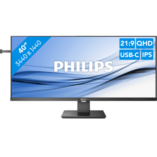 Mit dem Philips 40B1U5600/00 40 Zoll Ultrawide QHD ...