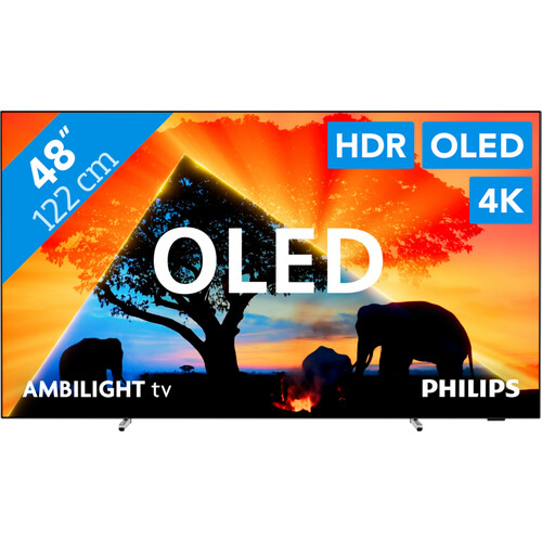 Mit dem Philips 48OLED759 - Ambilight (2024) ist ...