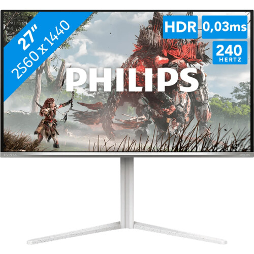 Met de Philips Evnia QD-OLED 27M2N6501L/00 quad hd ...