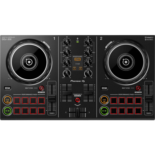 De Pioneer DJ DDJ-200 is een 2 kanaals DJ ...