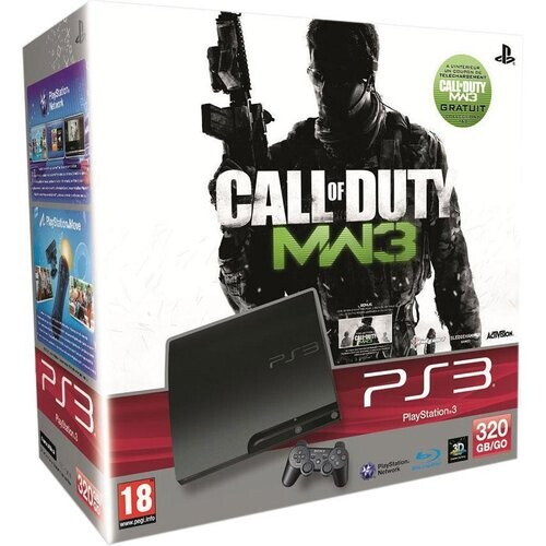 Console Sony Playstation 3 Slim 120 Go + Call of ...