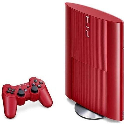 Sony PS3 Ultra Slim 500 Go - Rouge Produit Fourni ...