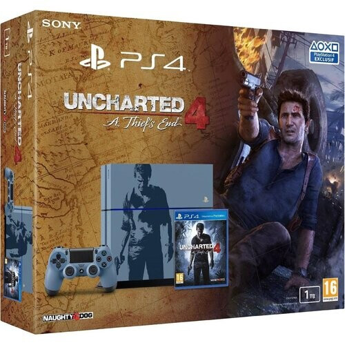 Console SONY Pack PS4 1 To Collector + Uncharted 4 ...