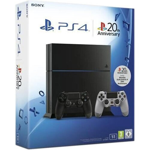 PlayStation 4 1000Go + 2e manette Dualshock 20th ...