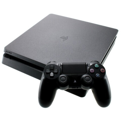 Die PlayStation 4 500GB Slim Schwarz vereint ...