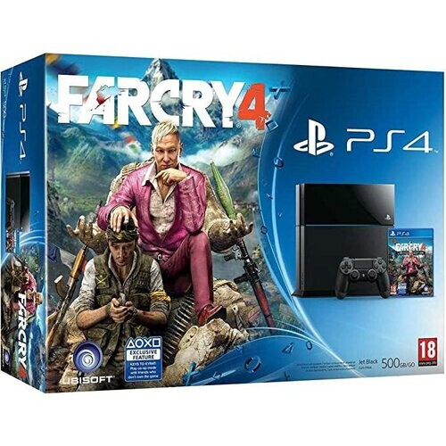 Console Sony PlayStation 4 500 Go Noir + Far Cry 4 ...