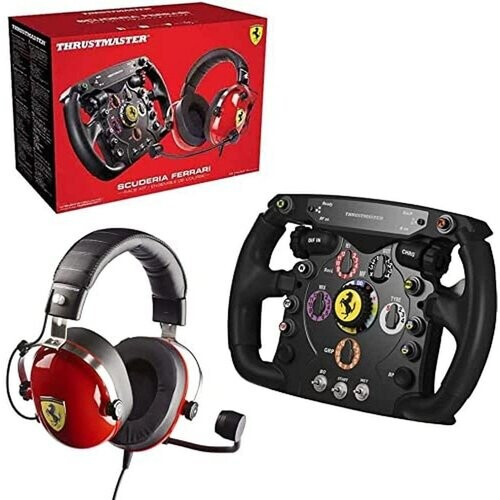 Thrustmaster pack casque T.Racing Scuderia Ferrari ...