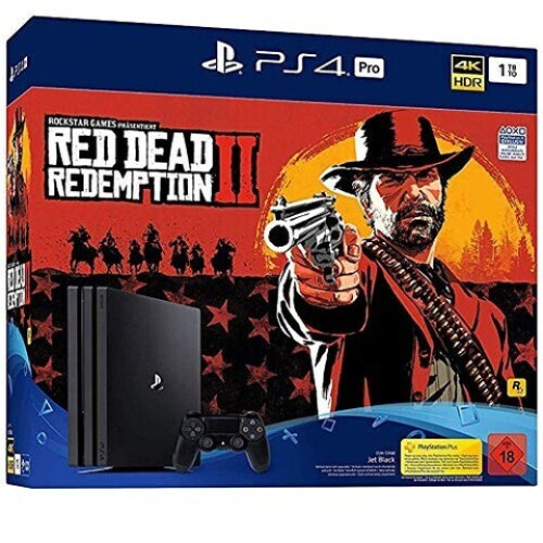 Die PlayStation 4 Pro 1TB Red Dead Redemption 2 ...