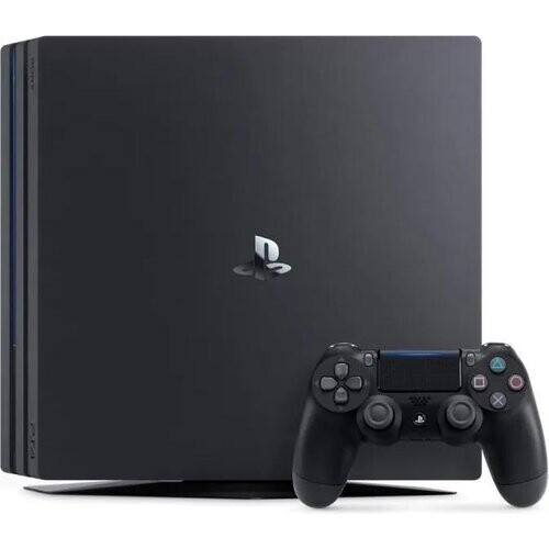 SONY PS4 PRO NOIR 1TO + 1 MANETTE NON OFFICIELLE ...