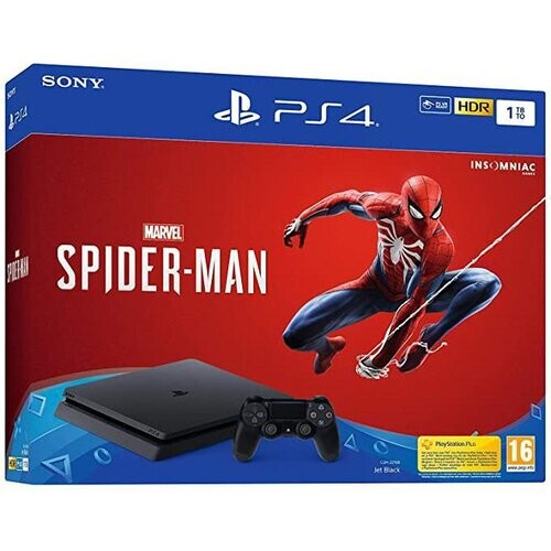 Consola Sony PlayStation 4 Slim 1 TB - Negro + ...