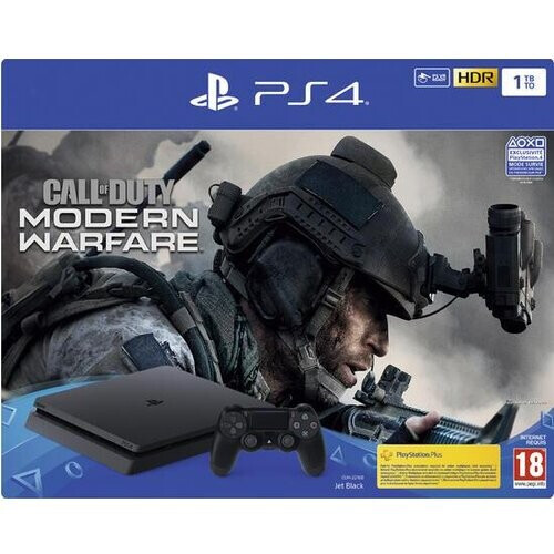 Console Sony PlayStation 4 Slim 1 To - Noir + Call ...