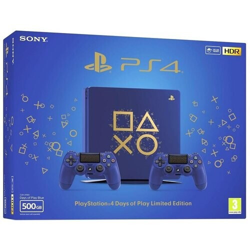 PlayStation 4 Slim 500GB - Azul - Edición ...