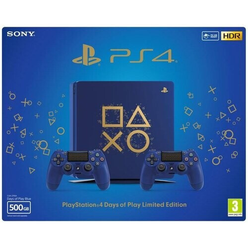 Consola - Sony Playstation 4 500 GB + 2 ...