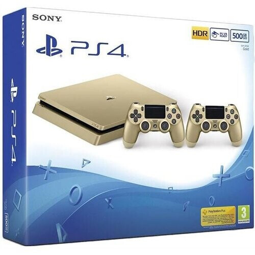 slim 500GB - - Limited Edition gold + ...