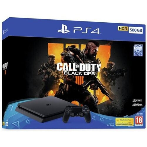 PlayStation 4 Slim 500 500GB - Jet black + Call of ...