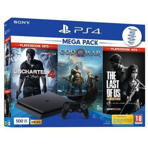 Consola Sony PS4 Slim 500 Go + Uncharted 4 - The ...