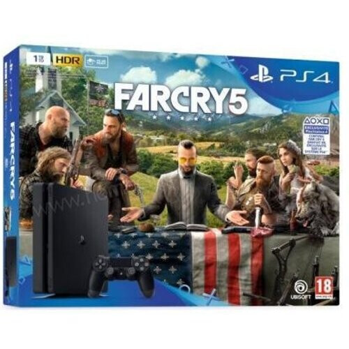 PlayStation 4 Slim 500GB - Negro + Far Cry 5 ...