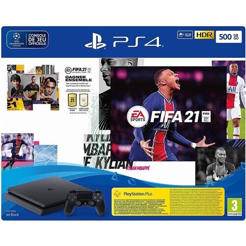 Sony PlayStation 4 Slim 500 GB + FIFA 21 ...