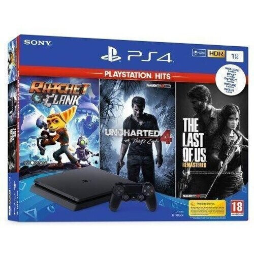 Consola PS4 500 GB+ 3 PlayStation Hits Games - ...