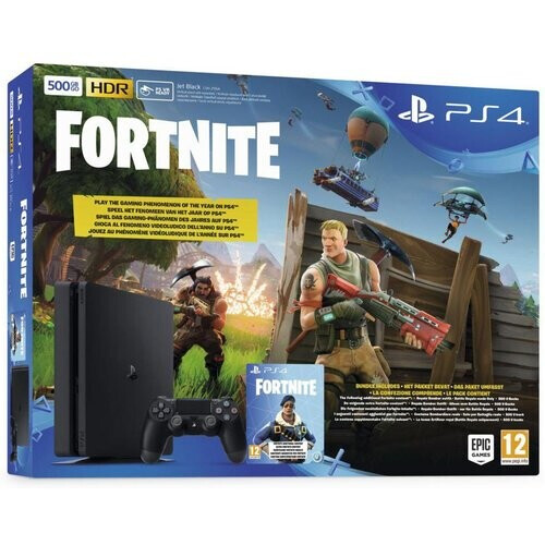 Console Sony PS4 Slim 500 Go +Fortnite Blu-ray : ...