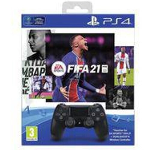 mannette ps4  avec le jeu fifa 2021 ...