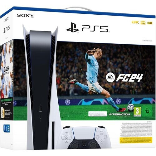 PlayStation 5 825GB - Blanco + EA FC 24 ...