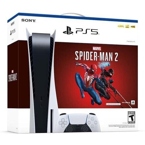 PlayStation 5 825GB - Blanco Spider-Man 2 ...