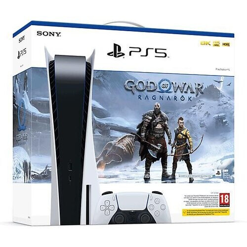 PlayStation 5 825GB - Blanco Standard + God of War ...