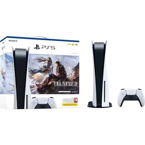 PlayStation 5 825GB - Weiß N/A + Final Fantasy ...
